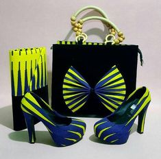 Travel-Friendly Cotton Set - Handbag, Vanity Bag & Shoes